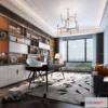 1119910 - STUDY ROOM 3D SCENES - VRAY RENDER - 43