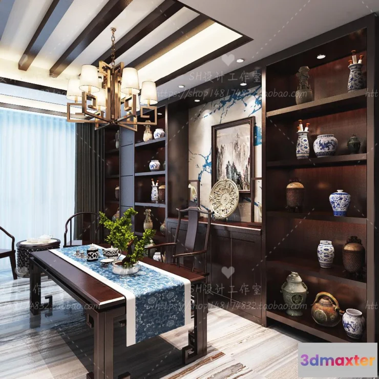 1119962 - STUDY ROOM 3D SCENES - VRAY RENDER - 69