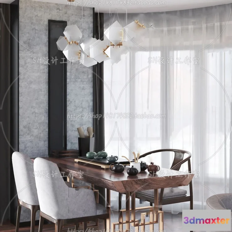 1120108 - STUDY ROOM 3D SCENES - VRAY RENDER - 143