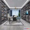 1120146 - STUDY ROOM 3D SCENES - VRAY RENDER - 162