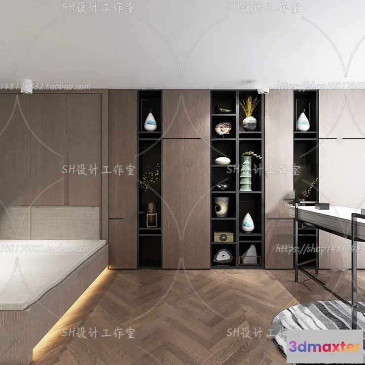 1120198 - STUDY ROOM 3D SCENES - VRAY RENDER - 188