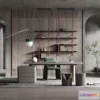 1155820 - HOUSE SPACE 3D SCENES - OFFICE ROOM - 0017