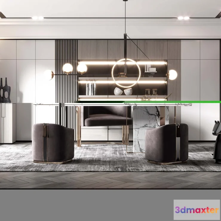 1224190 - OFFICE HOME - 3D SCENE - 348