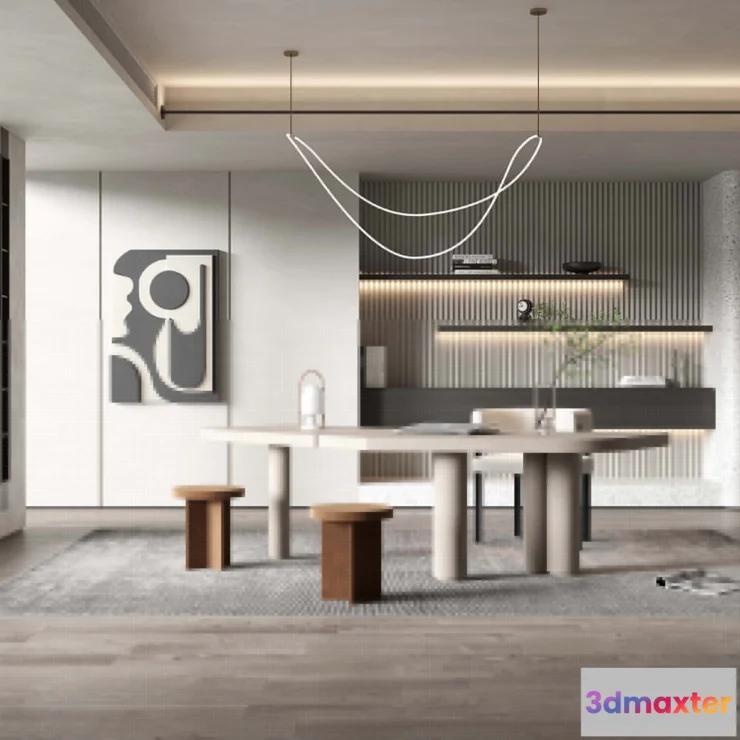 1224210 - OFFICE HOME - 3D SCENE - 358