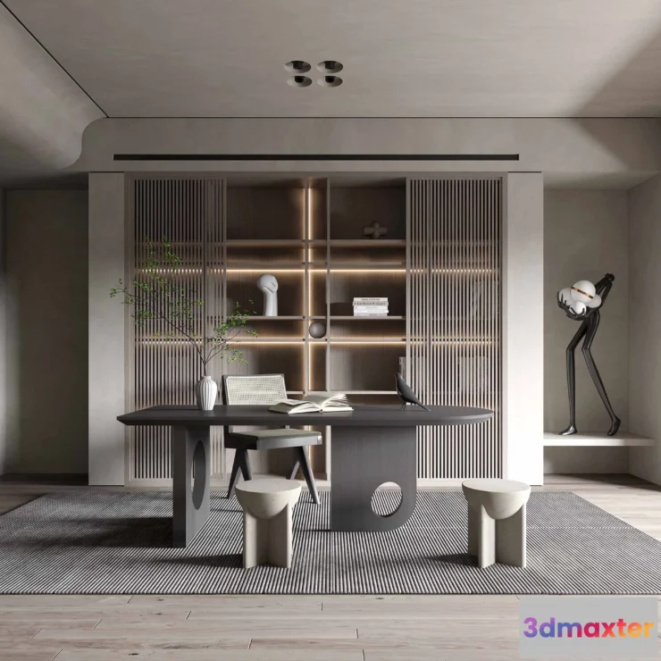 1224218 - OFFICE HOME - 3D SCENE - 362