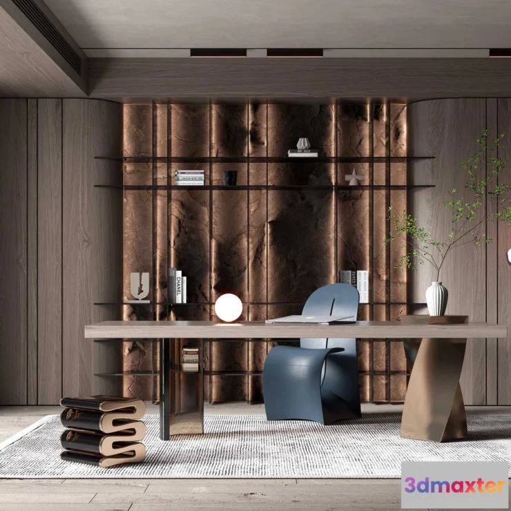 1224224 - OFFICE HOME - 3D SCENE - 365