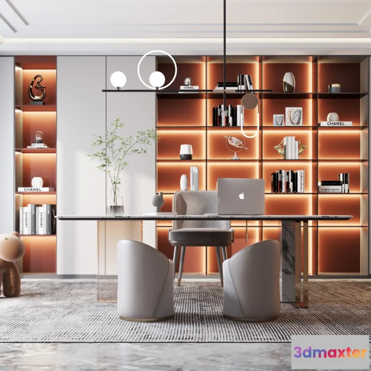 1224236 - OFFICE HOME - 3D SCENE - 371