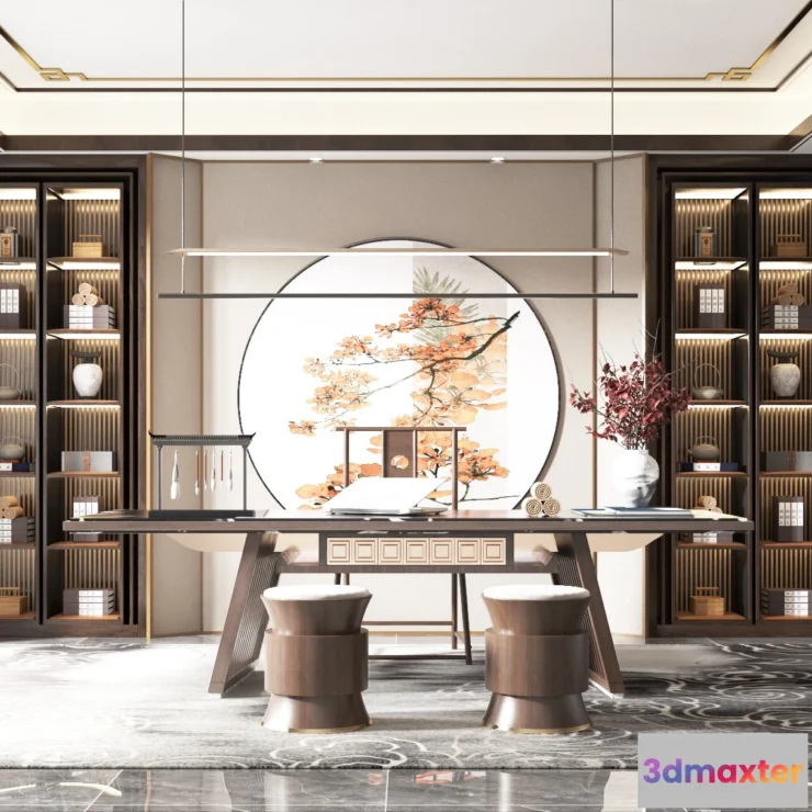 1224240 - OFFICE HOME - 3D SCENE - 373