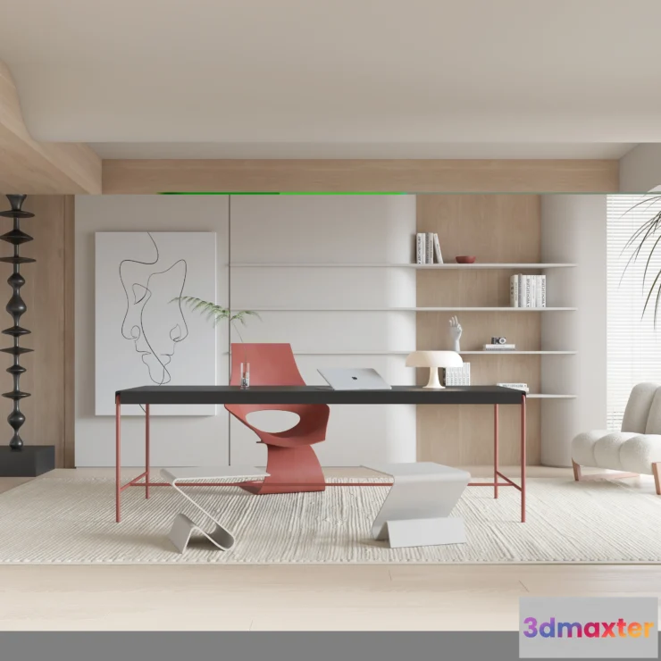 1224276 - OFFICE HOME - 3D SCENE - 391
