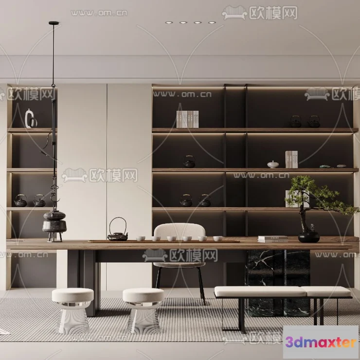 1241300 - OFFICE HOME - VRAY  CORONA - 3D MODEL - 1774