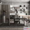 1360239 - Study and Work Space - Minimalist Style - 3D Interior Scene - 007 3D Max
