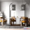 1361008 - Study and Work Space - Minimalist Style - 3D Interior Scene - 018 3D Max