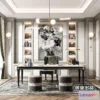 1361502 - Study Space 3D Interior Scene - American Style - 009 3D Max