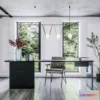 1361504 - Study and Work Space - Minimalist Style - 3D Interior Scene - 025 3D Max