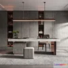1361577 - Study and Work Space - Minimalist Style - 3D Interior Scene - 026 3D Max