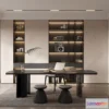 1362429 - Study and Work Space - 3D Models - 3D Interior Scene - 011 3D Max