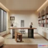 1362769 - Study and Work Space - 3D Models - 3D Interior Scene - 016 3D Max