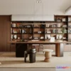 1362895 - Study and Work Space - 3D Models - 3D Interior Scene - 018 3D Max
