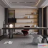 1363021 - Study and Work Space - 3D Models - 3D Interior Scene - 020 3D Max