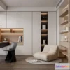 1364973 - Study and Work Space - 3D Models - 3D Interior Scene - 048 3D Max