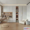 1365042 - Study and Work Space - 3D Models - 3D Interior Scene - 049 3D Max