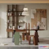 1365854 - Study and Work Space - 3D Models - 3D Interior Scene - 061 3D Max