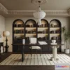 1366468 - Study and Work Space - 3D Models - 3D Interior Scene - 070 3D Max