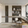 1366803 - Study and Work Space - 3D Models - 3D Interior Scene - 075 3D Max