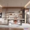 1367137 - Study and Work Space - 3D Models - 3D Interior Scene - 080 3D Max
