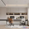 1368911 - Study and Work Space - 3D Models - 3D Interior Scene - 106 3D Max