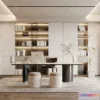 1369378 - Study and Work Space - 3D Models - 3D Interior Scene - 113 3D Max
