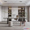 1369693 - Study and Work Space - 3D Models - 3D Interior Scene - 117 3D Max