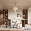 1371432 - Study and Work Space - 3D Models - 3D Interior Scene - 143 3D Max