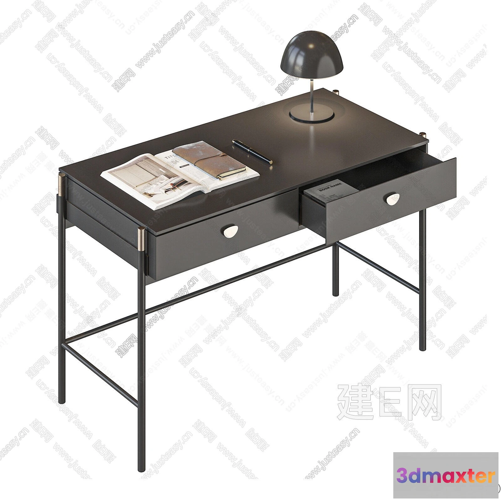 1372161 - Study and Work Space - 3D Models - 3D Interior Scene - 154 3D Max