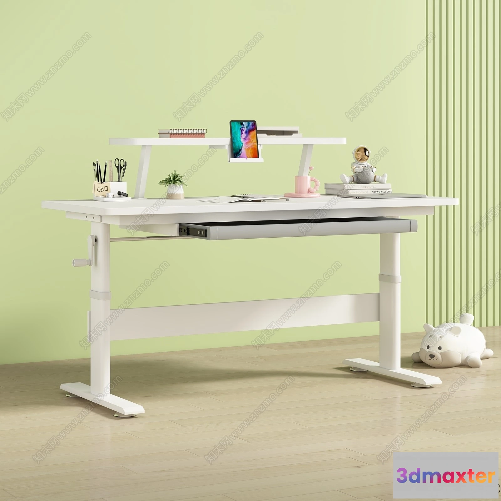 1373269 - Study and Work Space - 3D Models - 3D Interior Scene - 171 3D Max