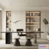 1373673 - Study and Work Space - 3D Models - 3D Interior Scene - 177 3D Max