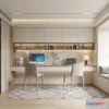 1374196 - Study and Work Space - 3D Models - 3D Interior Scene - 185 3D Max