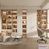 1374265 - Study and Work Space - 3D Models - 3D Interior Scene - 186 3D Max