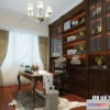 1374876 - Study 3D Interior Scene Model - European Style - 003 3D Max