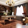1374936 - Study 3D Interior Scene Model - European Style - 004 3D Max