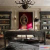 1375199 - Study 3D Interior Scene Model - European Style - 008 3D Max