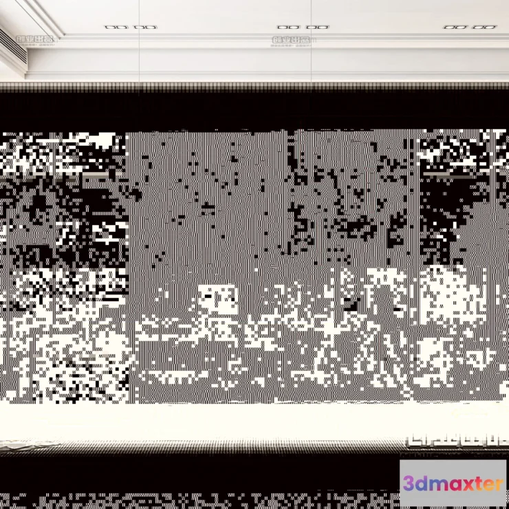 1375437 - Study Space - Modern Style Interior 3D Scenes - 008 3D Max