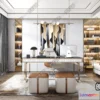1375569 - Study Space - Modern Style Interior 3D Scenes - 010 3D Max