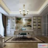 1375669 - Study 3D Interior Scene Model - European Style - 015 3D Max