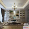 1376012 - Study 3D Interior Scene Model - European Style - 020 3D Max