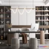 1377958 - Study and Work Space - Villas 3D Interior Scene - 3D Models - 006 3D Max