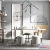 1379254 - Study and Work Space - Villas 3D Interior Scene - 3D Models - 026 3D Max