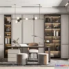 1379655 - Study and Work Space - Villas 3D Interior Scene - 3D Models - 032 3D Max
