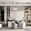1379723 - Study and Work Space - Villas 3D Interior Scene - 3D Models - 033 3D Max