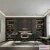 1380056 - Study and Work Space - Villas 3D Interior Scene - 3D Models - 038 3D Max